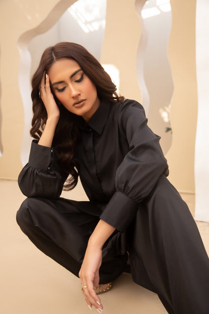 Smokey Black co-ord set