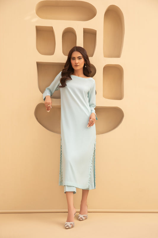 Pale blue co-ord set