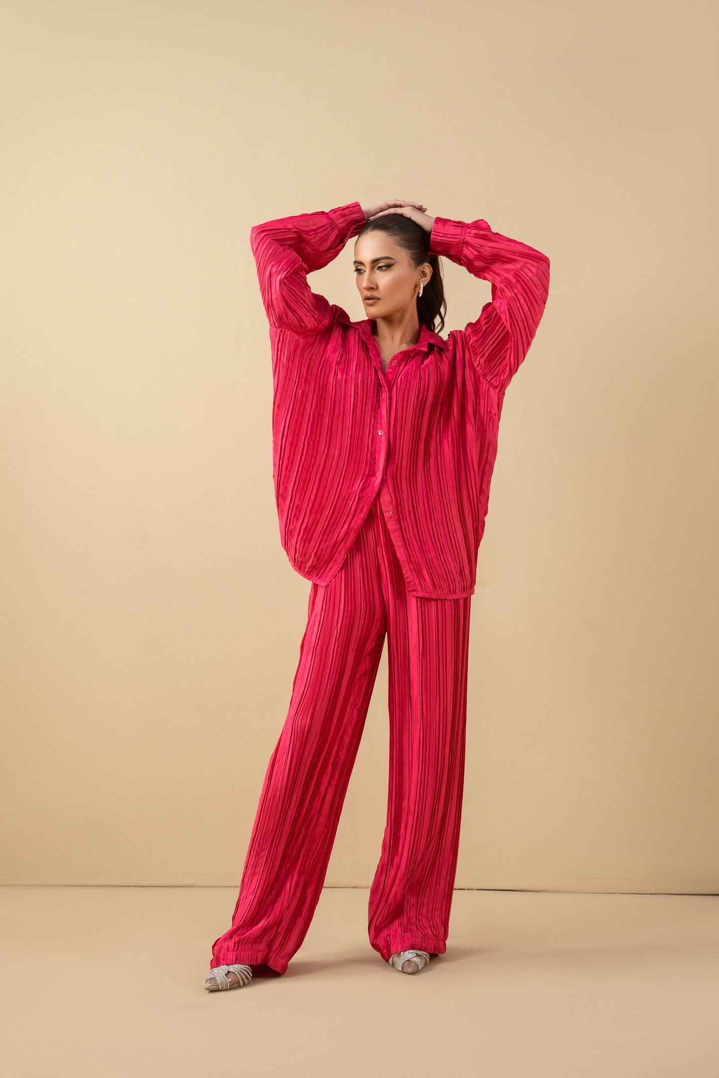 Neon pink co-ord set
