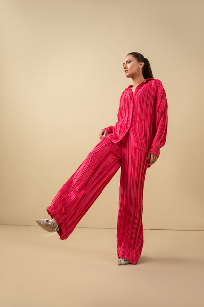 Neon pink co-ord set