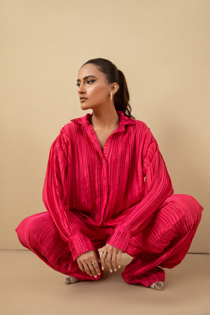 Neon pink co-ord set