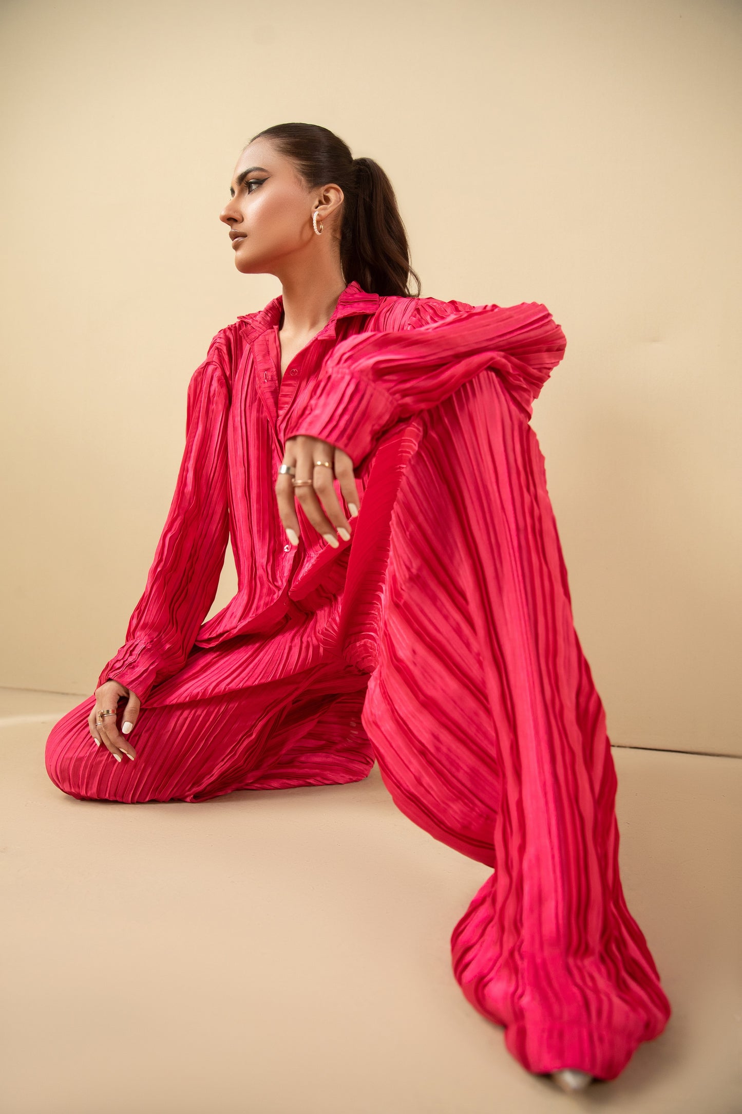 Neon pink co-ord set