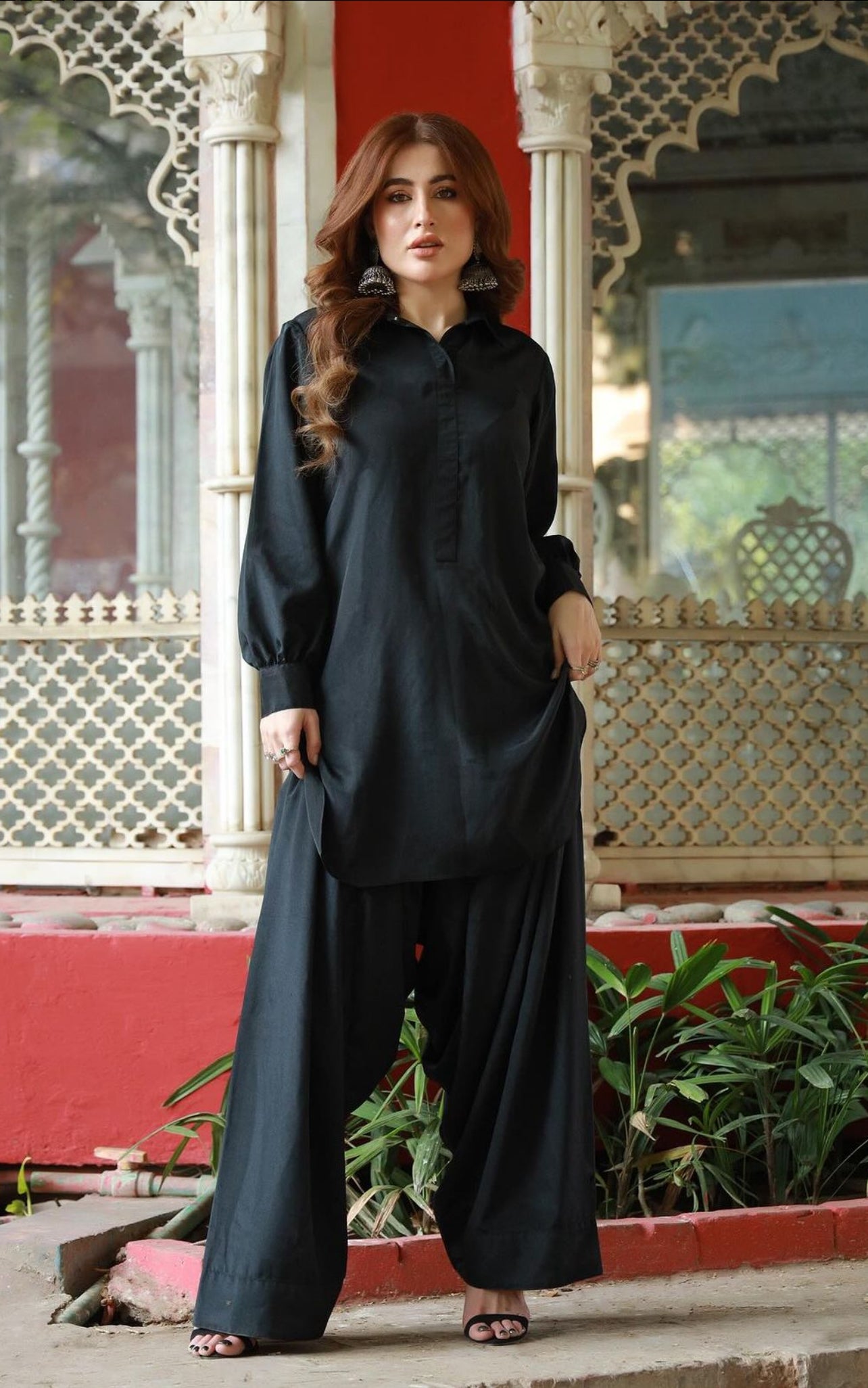 Smokey Black co-ord set