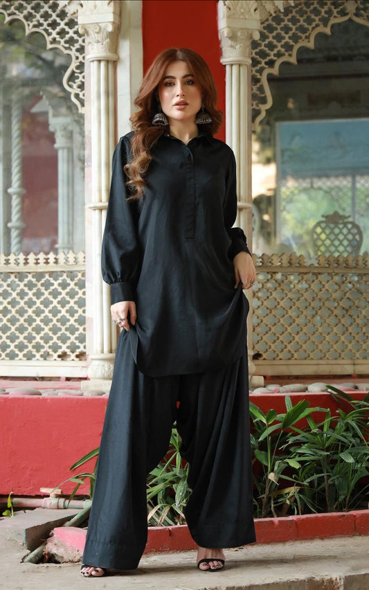 Smokey Black co-ord set